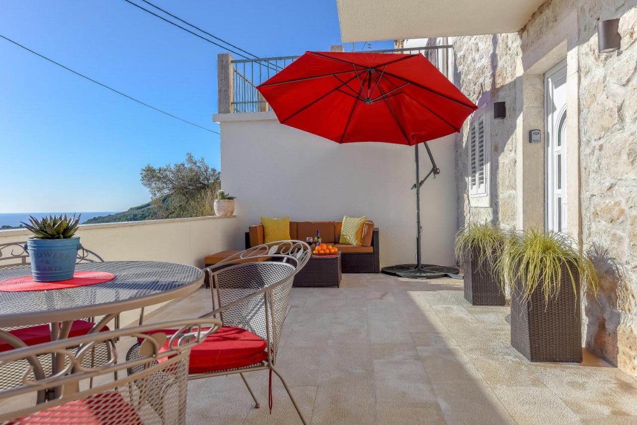 Polly Apartments With Swimming Pool Babino Polje Экстерьер фото